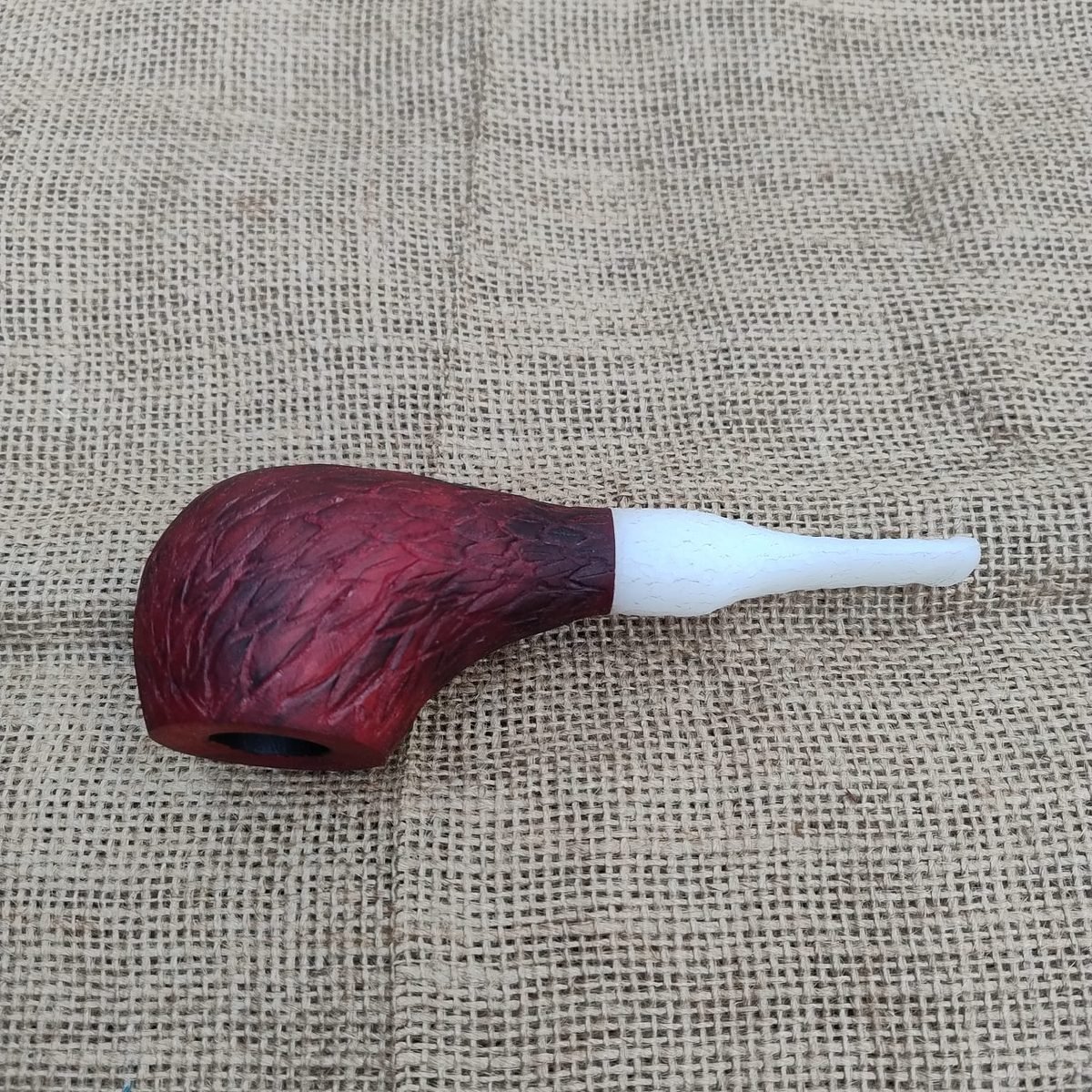 Pipa artesanal roja Los Crovas